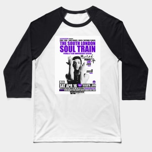 POSTER - THE SOUTH LONDON - SOUL TRAIN - PRINCE Baseball T-Shirt